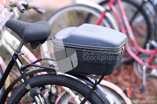 Image of Transport box on a bike