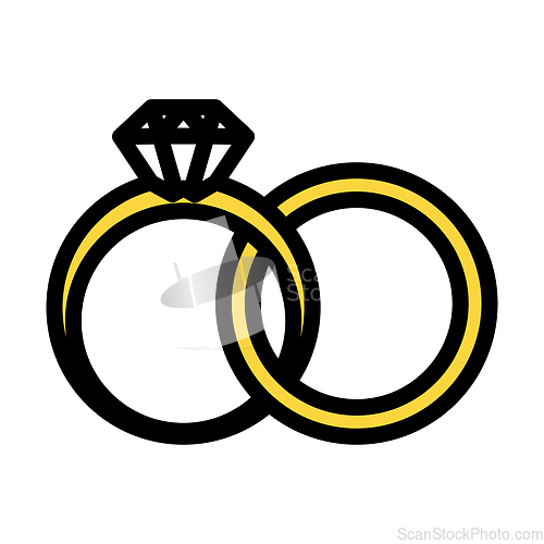 Image of Wedding Rings Icon