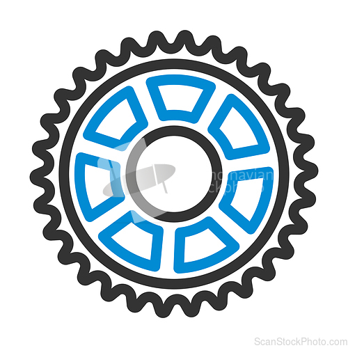Image of Bike Gear Star Icon