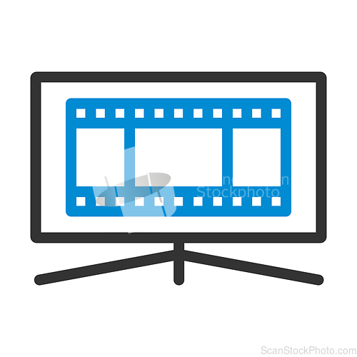 Image of Cinema TV Screen Icon