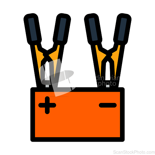 Image of Car Battery Charge Icon