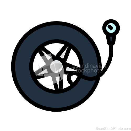 Image of Tire Pressure Gage Icon