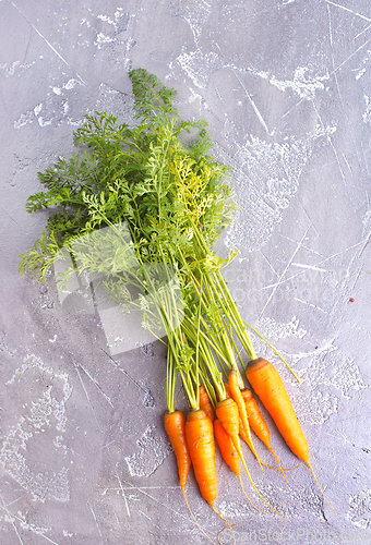 Image of An Image of Carrots on gray table