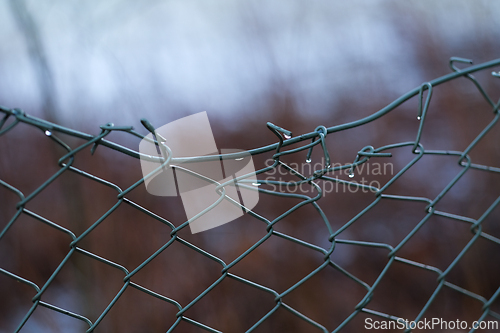 Image of Broken fence