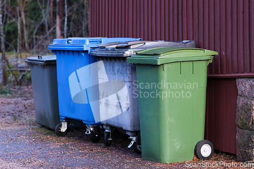 Image of Trash cans