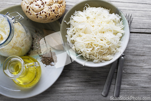 Image of Sauerkraut cabbage