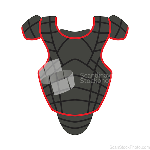 Image of Baseball Chest Protector Icon