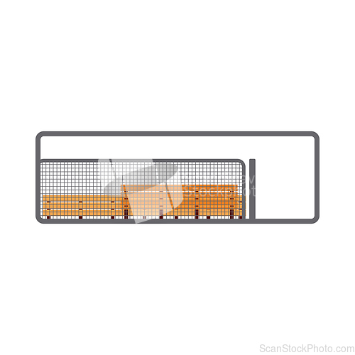 Image of Baseball Reserve Bench Icon