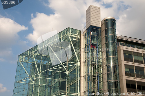 Image of Glass office building