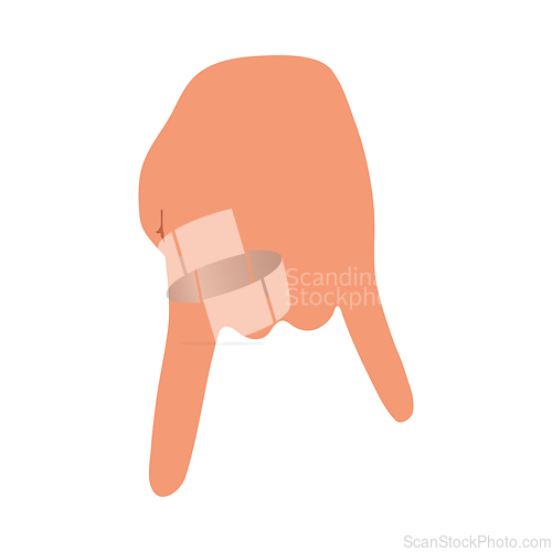 Image of Baseball Catcher Gesture Icon