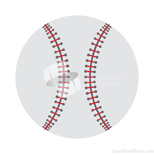 Image of Baseball Ball Icon