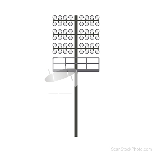 Image of Icon Of Football Light Mast