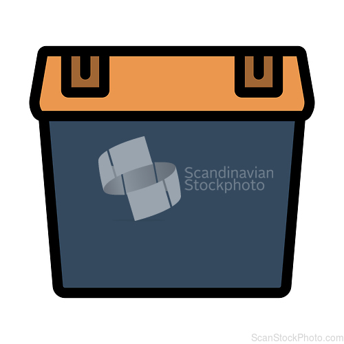 Image of Icon Of Fishing Opened Box