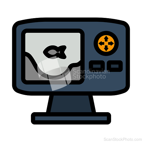 Image of Icon Of Echo Sounder
