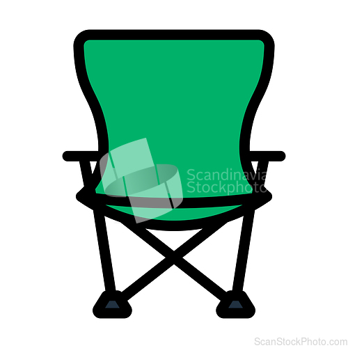 Image of Icon Of Fishing Folding Chair