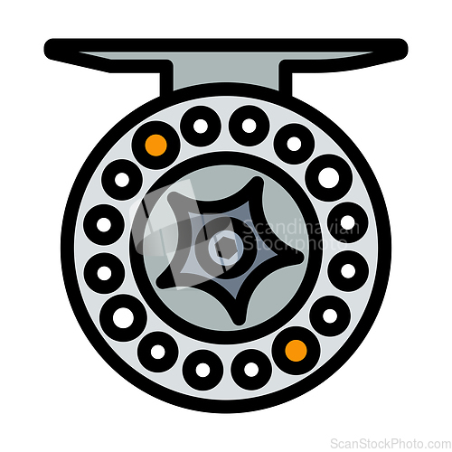 Image of Icon Of Fishing Reel