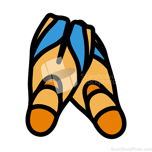 Image of Icon Of Swimming Flippers
