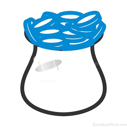 Image of Open Money Bag Icon