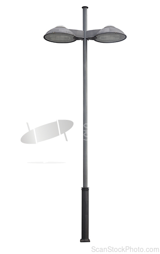 Image of Street lamppost, isolated over white