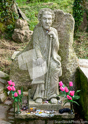 Image of Statue of Saint James - Santiago - on Camino de Santiago