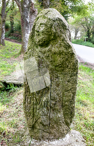 Image of Statue on Camino de Santiago