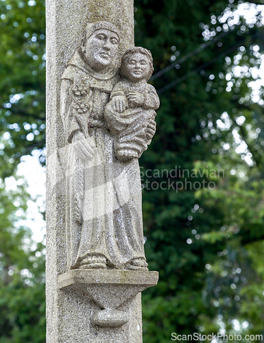 Image of Statue on Camino de Santiago