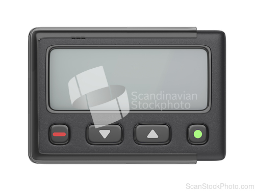 Image of Front view of pager
