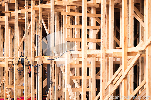 Image of Wooden construction