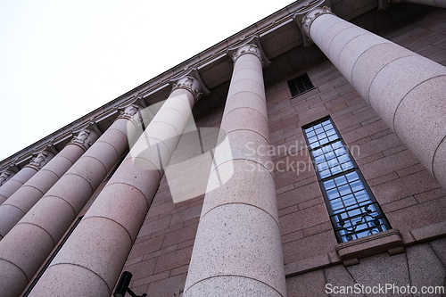 Image of Columns of the Finnish Parliament