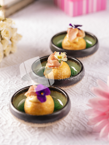 Image of Small savory cheese balls