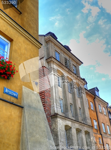 Image of Old city street in Warsaw
