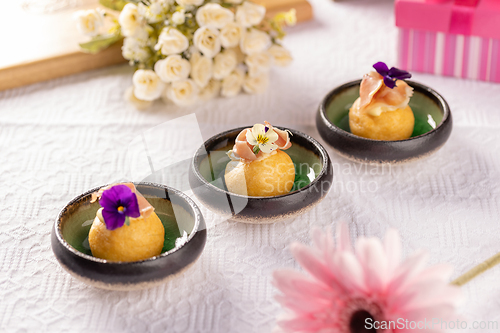 Image of Delicious savory cheese balls