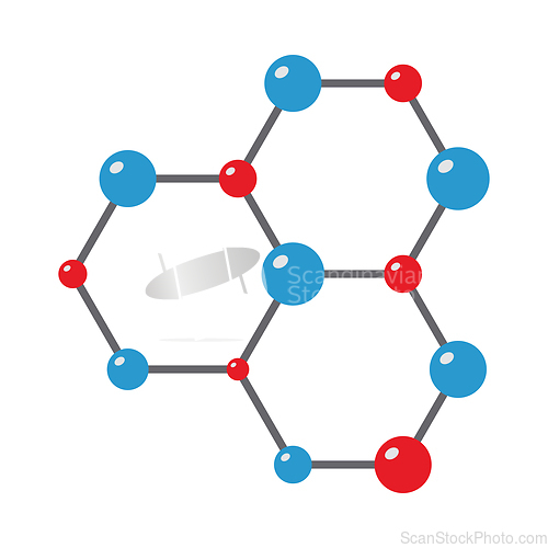 Image of Icon Of Chemistry Hexa Connection