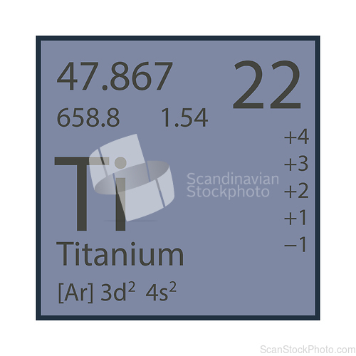 Image of Icon Of Chemistry Element
