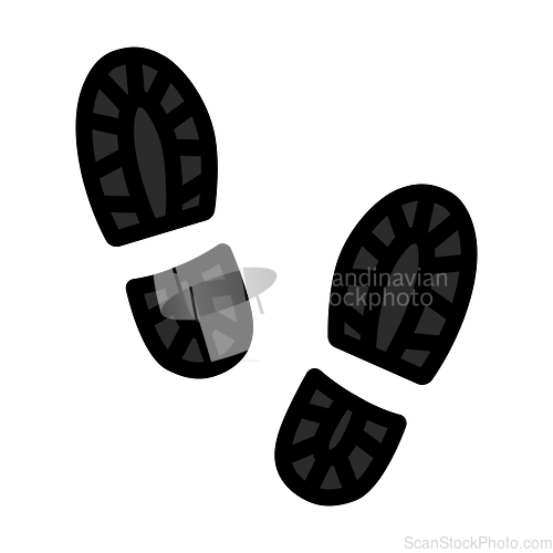 Image of Boot Print Icon