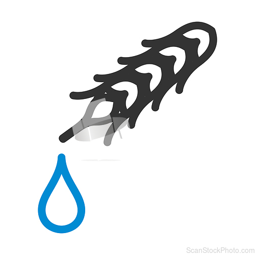 Image of Wheat With Drop Icon