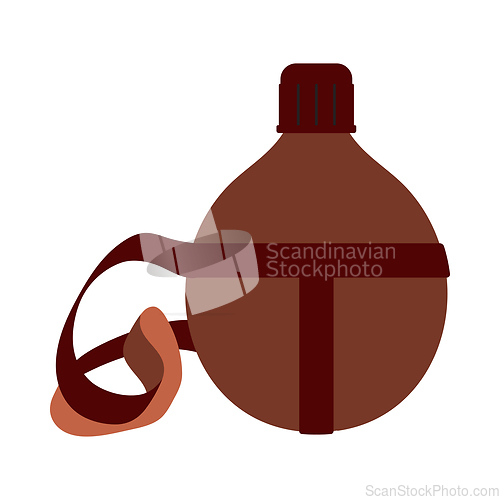 Image of Icon Of Touristic Flask