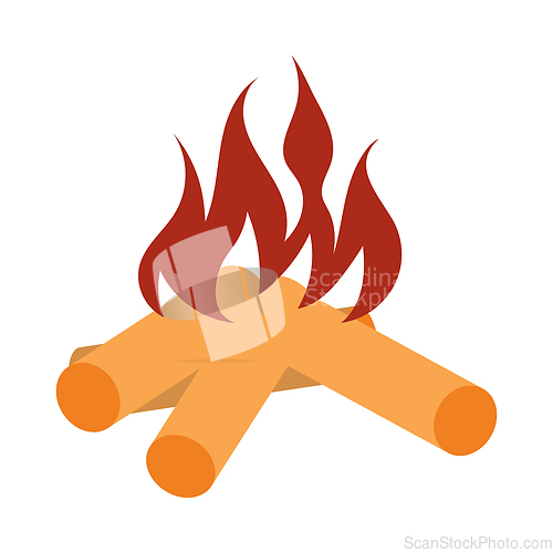 Image of Icon Of Camping Fire