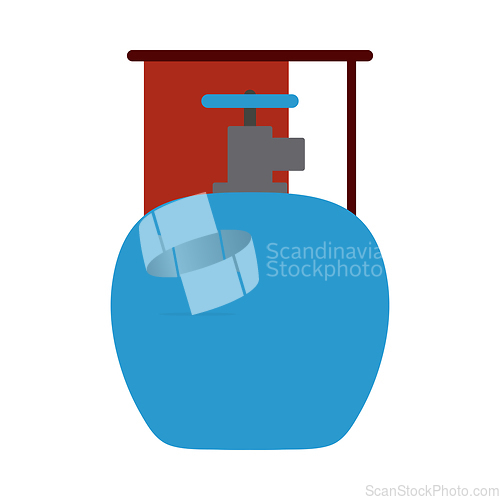Image of Icon Of Camping Gas Container