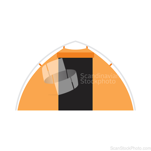 Image of Icon Of Touristic Tent