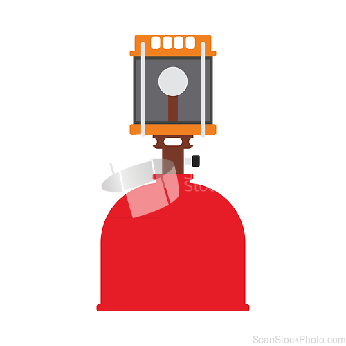 Image of Icon Of Camping Gas Burner Lamp