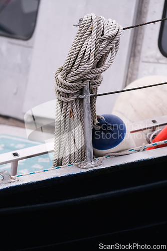 Image of Rope on a boat