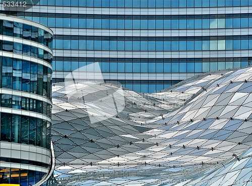 Image of Glass building in Warsaw