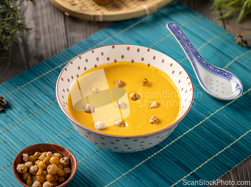 Image of Creamy pumpkin soup