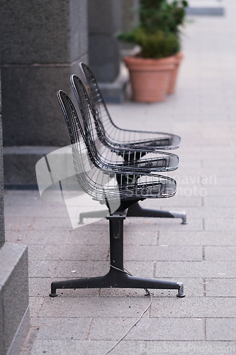 Image of City bench
