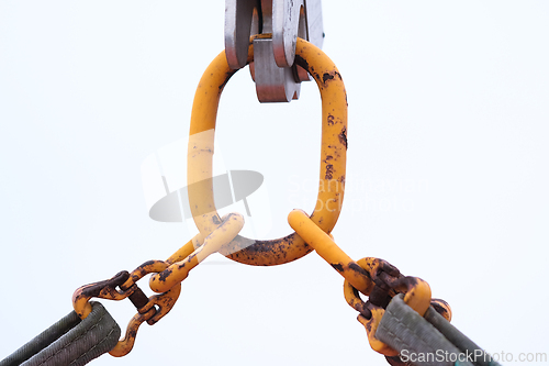 Image of Hooks on a metal ring