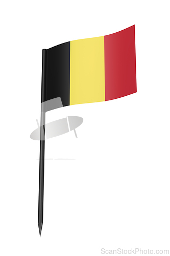 Image of Belgium flag toothpick