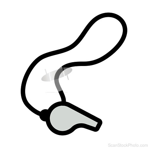 Image of Icon Of Whistle On Lace