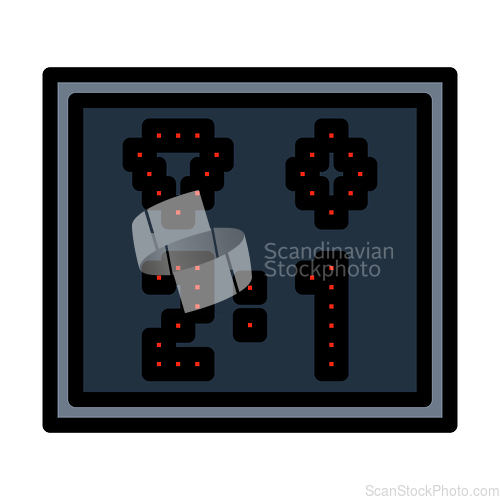 Image of Icon Of Football Scoreboard