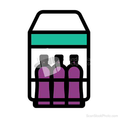 Image of Icon Of Football Field Bottle Container